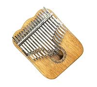 Adjustable 34-key Box-type Bright Thumb Piano Kalimba Solid Wood Finger Piano Instrument Thumb Piano (Color : 02)