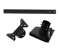 Adjustable 360 degree rotation metal mounting bracket for satellite antennas with the installation option of the wall ceiling outdoor antenna holder