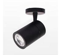Adjustable 360° Modern LED Spotlight - Surface Mounted Ceiling Lamp for Bedroom, Living Room, and Picture Wall Lighting - Perfect for Reading and Display (Black)