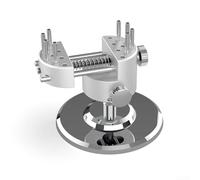 Adjustable 360° Rotating Aluminium Alloy Pin Vise Precision Clamp Tool for Jewellery Making Vise, Watch Repair Clamp, Model Making Clamp and Miniature Parts