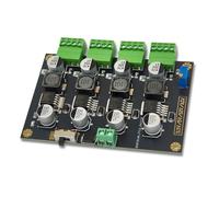 Adjustable 4 Channel Pressure Reducing Converters High Efficiency Power Management Module for Craft Electronic Devices Down Power Supply Module