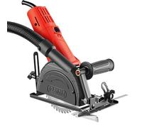 Adjustable 45° Angle Grinder Holder with 0-40mm Cutting Depth for Woodworking, Metal, PVC, and Tiles - Durable Metal and Plastic Base Tool