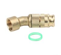 Adjustable 45 Degree Brass Nozzle for Farm Sprayer Systems Supporting Uniform Water Distribution in Field Irrigation (1PC)