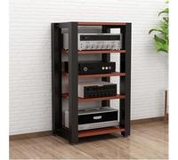Adjustable 5 Tier o Rack Open Ste Rack for HiFi & AV Equint Sto Cabinet for o Devices Perfect for Home Theater & Music Systems
