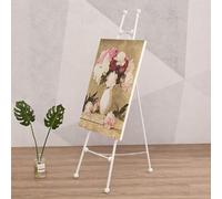 Adjustable 59in Metal Tripod Easel - Folding Display Stand for Posters, Signs, Presentations & Painting - Lightweight Bronze Finish, Perfect for Artists & Events