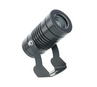 Adjustable 5W Red LED Spotlight - Waterproof Outdoor Lighting for Gardens, Patios & Pathways, Energy Efficient with Narrow Beam Focus, Ideal for Landscape Enhancement