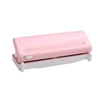 Adjustable 6-Hole Desktop Paper Punch For A4 A5 A6 A7 B5 Sheets - 10-Sheet Capacity Planner Diary Organizer Tool(Color 4)