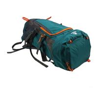 Adjustable 65L Hiking Daypack for Outdoor Adventures, Perfect for Camping and Trekking (Lake Blue)