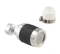 Adjustable 720 Degree Swivel Tap Aerator and Multi Mode Faucet Head, Rotating Kitchen Sink Sprayer Attachment with Water Saving Tap Adapter and Splash(A)