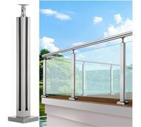 Adjustable 75cm Corner Post for Balustrades with Flexible Connector - Perfect for Stylish Decks and Patios, Enhance Your Outdoor Space Today!