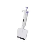 Adjustable 8/12 Channel Manual Pipette - Precision Liquid Handling Tool for Labs, 121°C Autoclave Safe, Ideal for Experiments and Research, Multichannel Micro Pipette