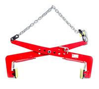 Adjustable 8-Inch Vertical Plate Lifting Clamps - Heavy-Duty Jaw Opening Transport Beam for Lifting and Moving Marble Slabs, Ideal for Construction and Industry Use