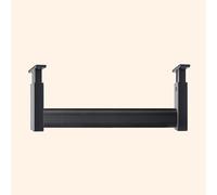 Adjustable 85cm Black Ceiling Clothes Hanger Perfect for Bedroom Wardrobe SpaceSaving Garment Organizer Stylish and Functional Hanging Solution