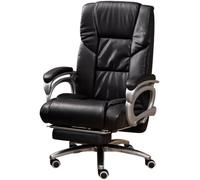 Adjustable 90°160° Reclining Balcony Nap ChairPortable Comfort Seat for Managers Supports 140kg/308lbs Perfect for Relaxation (Black Color)