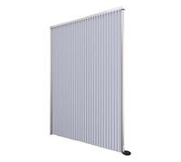 Adjustable 90° Wall-Mounted Waterproof Shower Curtain Foldable Partition Panel for Bathtubs and Dressing Rooms Space-Saving Bathroom Privacy Solution