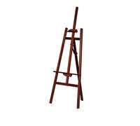 Adjustable A-Frame Studio Easel, Foldable Pine Wood Artist Easel, Multi-Functional Display Stand, Tabletop Easel, Walnut Finish, 1.75cm Height, Perfect for Artists
