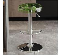 Adjustable Acrylic Counter Height Bar Stools - Modern Dining Chairs for Kitchen, Red & Black, Stylish Lift Design, Perfect for Home Bar & Dining Room Decor