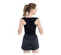 Adjustable Adult Corset Posture Correction Belt Back Posture Corrector Shoulder Lumbar Brace Spine Support Belt (Color : Black, Size : XXXL Code)