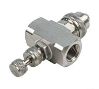Adjustable Air Atomizing Nozzle 2-3m Spray Range Stainless Steel