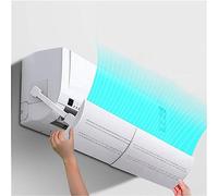 Adjustable Air Conditioner Cover Windscreen Air Conditioner Deflector Windscreen Air Conditioner Cover (Color : Thicken White 1)