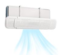 Adjustable Air Conditioner Deflector - Air Conditioner Deflector - Air Conditioner Wind Shield, Retractable Cold Air Baffle, Vent Deflector for AC Wall Unit