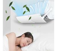 Adjustable Air Conditioner Deflector, Anti Wind Baffle,Air Conditioner Shield Baffle,Prevent Cold Wind Anti Direct Blowing(2pcs)