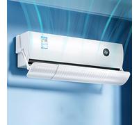 Adjustable Air Conditioner Deflector Confinement, Flow Deflector for Air Conditioner, Split Unit Baffle Shield, Adjustable Wing for AC Wall Unit