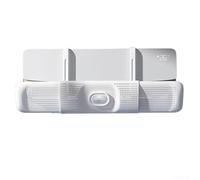 Adjustable Air Conditioner Deflector with Fragrance Box - Extendable AC Vent Diverter for Wall Mounted Units(White)