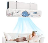 Adjustable Air Deflector, Air Conditioning Windshield, Retractable Cold Air Deflector Bulkhead, Cartoon Printing, Ventilation Grille, Power Deflector, Windshield, Retractable Cold Air Shot