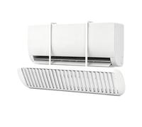 Adjustable Air Deflector, Wall-Mounted Air Conditioner Deflector, Vent Deflectors with Slatted Panel, for Bedrooms, Living Rooms, and Studies(96x18cm)