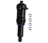 Adjustable Air Pressure Rear Shock for Mountain Bikes 165/190mm Suitable for Downhill and Electric Downhill Bikes Forged Aluminum Alloy (165mm Style 1)