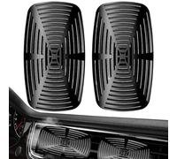 Adjustable Air Vent Redirector - Vehicle Outlet Redirector | Car Air Vents Deflector Anti-Direct Blowing, 2 Piece Car Airs Conditioner Control For Men Women Baby Pet, Dashboard AC Vents
