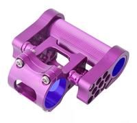 Adjustable Alloy Bicycle Stem 25.4mm for Folding Bikes | Lightweight aluminium construction, ergonomic dual handlebar design, enhanced stability and comfort for urban