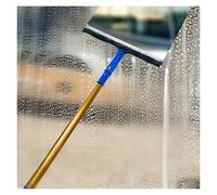 Adjustable Alloy Window Cleaning Set with Squeegee for High Roof Windows Shopping Malls Apartments - Perfect for Streak-Free Shine and Easy Reach