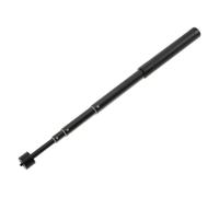 Adjustable Aluminium Alloy Selfie Stick Pole for Action Cameras, Black | 7.5 to 28.8 Inch Length, Minimises Shake, Lightweight Build, Stable Support for Biking, Hiking and Sports Camera Mounts