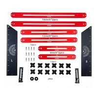 Adjustable Aluminium Stair Ruler 8-60in Precision Angle Gauge