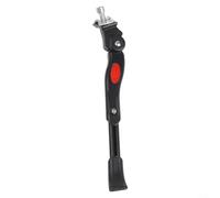 Adjustable Aluminum Alloy Bike Kickstand, Center Mount Side Stand for 20-26 Inch Mountain & Road Bikes, Stable Non-Slip Parking Support with Length Extension