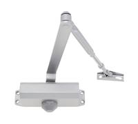 Adjustable Aluminum Alloy Hydraulic Automatic Door Closer for 25-35kg Residential Doors - Easy Install Silent Operation Household Solution