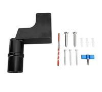 Adjustable Aluminum Alloy Signal Tower Bracket Heavy Duty Pivot Mount Kit for Roof Wall Mount Secure Stable Installation Weather Resistant Durable Easy Assembly Wide Application (Short Version)