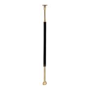 Adjustable Aluminum Alloy Stair Balusters - Black Indoor Railing Spindles for Staircase, Sturdy 1 Pc Post with Angle Top, Modern Design for Home Decor