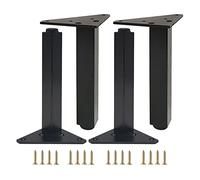 Adjustable Aluminum Fur Legs 4 Pcs 20Cm (7.9In) Replacement Feet for Cabinets Sofas Beds & Coffee Tables - Durable Support for Home Furniture