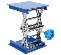 Adjustable Aluminum Lifting Platform Stand for Labora Physics Chemistry & Biology - 100x100mm Panel 45-140mm Height Ran Versatile Equint for Experiments