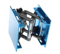 Adjustable Aluminum Lifting Platform Stand - Lightweight Manual Jack for Labora & Industrial Use, Versatile Height Lifter Table for Easy Handling & Support