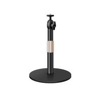 Adjustable Aluminum Projector Stand 360° Ballhead Desktop Mount Universal Projector Ceiling Holder Lightweight Portable Support for Home Theater and Office Use
