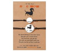 Adjustable And Bracelet Letter Beaded Hand Woven Rope Bracelet Suitable As A Birthday For Your Little Girl Necklace And Set (A, One Size)