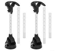 Adjustable and Foldable Stabilizer Mount Support for Minn For kota For Trolling Motor Shafts Providing Vibration Dampening and Secure Mounting