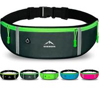 Adjustable and Waterproof Running Belt Suitable for All Phones | Running Belts for Women and Men | Phone Holder for Running | Sporty Waist Bag