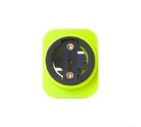Adjustable Angle Bike Mount for Phone and Camera | Compatible with computers, cameras, lights, phones, standard for garmin base interface, for versatile use(green-A)
