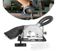 Adjustable Angle for Grinder Holder with Dustproof Protection and Cutting Depth Control for 100 125 for Grinders, Stable Aluminum Base for Reduced Vibration