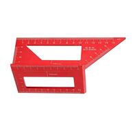Adjustable Angle Layout Ruler - Protractor Measuring Tool, 90 Degree Drawing Gauge | Multi-Functional Marking Instrument, Carpenter Angle Square, Precision Woodworking Tool for Architect, Engineer,